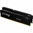 KINGSTON MEMORIA FURY BEAST KF556C36BBEK2-32 2X16GB/ DDR5/ 5600MHz/ 1.25V/ CL36/ DIMM