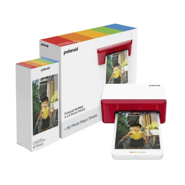 Pack Everything Box Impresora POLAROID Hi-print 4X6 + Paper Cartridge 80 Hojas