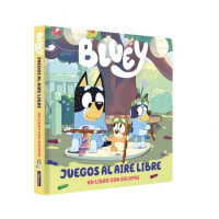 BLUEY LIBRO DE CARTON CON SOLAPAS JUEGOS AL AIRE LIBRE