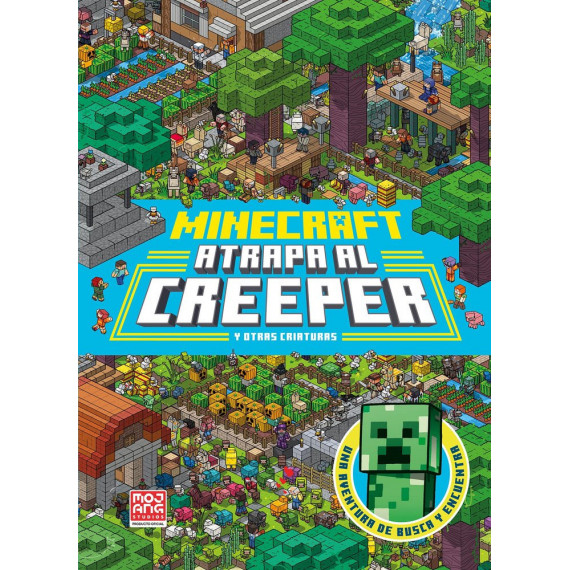 MINECRAFT OFICIAL: ATRAPA AL CREEPER (UNA AVENTURA DE BUSCA Y ENCUENTRA)