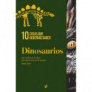 10 COSAS QUE DEBERIAS SABER SOBRE LOS DINOSAURIOS