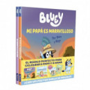(pack). storybooks de bluey:papa y mama.(cuento infantil)