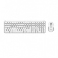 LOGITECH TECLADO Y RATON INALAMBRICO MK950 BLANCO