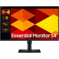 SAMSUNG Monitoressential S4 S27D400GAU 27/ Fhd Negro HDMI / Dp / 100HZ / Vesa / Regulable en Altura