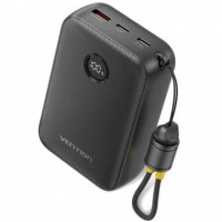VENTION Powerbank FKBB0-C 20.000MAH / 22.5W/ Negra  Incluye Cable USB Tipo-c