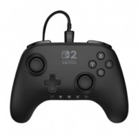 POWER A GAMEPAD SWITCH WIRED CONTROLLER FOR NSW2 NEGRO CON CABLE