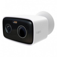 Camara Ip Exterior Wifi TAPO TC80 IP65 Fhd 2MP Bateria sin Cables Audio Bidireccional