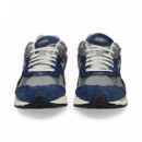 Deportivo Ante+malla Azul+gris  NEW BALANCE