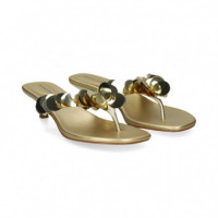 Esclava Lentejuelas Metalizada Oro  MICHAEL KORS