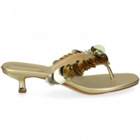 Esclava Lentejuelas Metalizada Oro  MICHAEL KORS