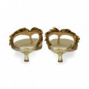 ESCLAVA LENTEJUELAS METALIZADA ORO