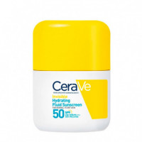 Invisible Hydrating Fluid Sunscreen SPF50 Protector Solar Facial  CERAVE