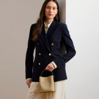 Bolso Saco Reese Pequeño de Piel Cruzada  RALPH LAUREN BAGS