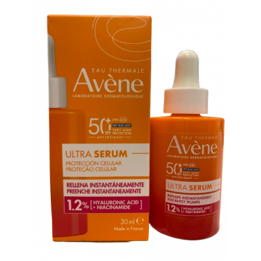 AVENE SOLAR 50+ ULTRA SERUM REPULPANTE HA B3 30