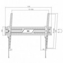 Soporte de Pared Inclinable para TV LED LCD Cromad 43-100 pulgadas