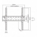 Soporte de Pared para TV LED LCD Cromad 32-55 Pulgadas