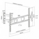 Soporte Articulado Cromad para TV LED y LCD 32-70 pulgadas