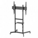Soporte de Suelo para TV Cromad de 55-100 Pulgadas con Ruedas