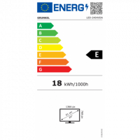 Televisor Smart TV GRUNKEL LED-2404PBW 24 Pulgadas HD con Webos