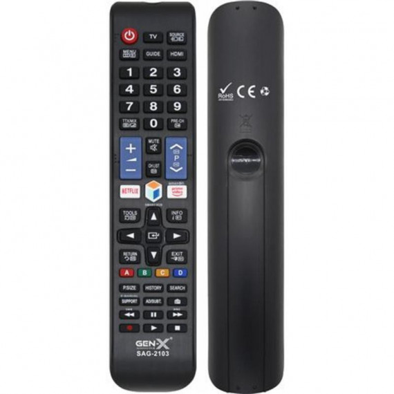 Mando Universal Grande para Televisores Samsung SAG-2103 Gen-X