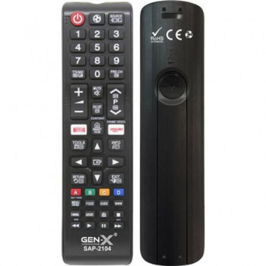 Mando Universal Peque&ntilde;o Gen-X SAP-2104 para Televisores Samsung