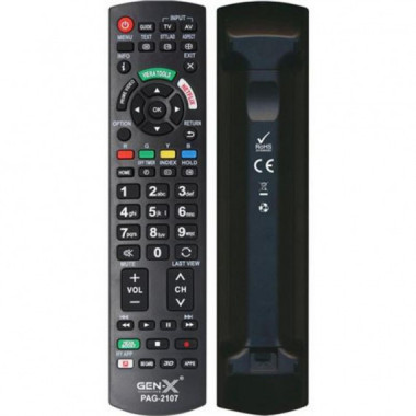 Mando Universal Gen-X PAG-2107 para Televisores Panasonic