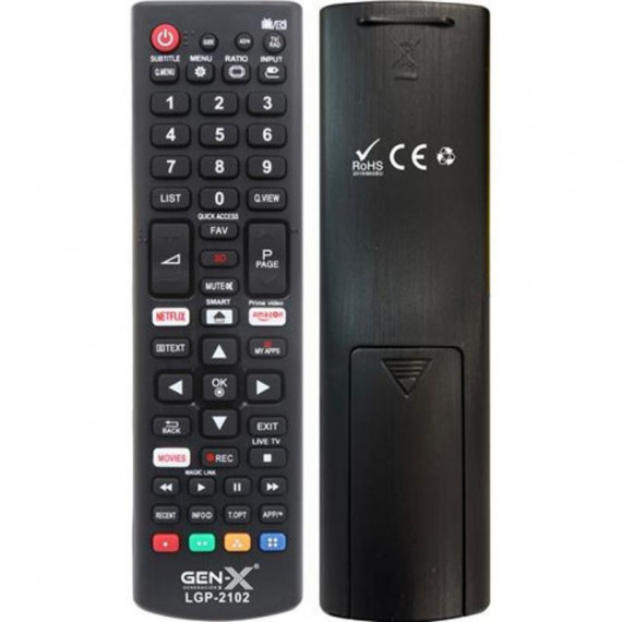 Mando Universal Pequeño Gen-X LGG-2102 para Televisores LG