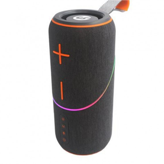 Altavoz Bluetooth Coolsound Rainbow Beat Gris RGB 20W