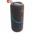 Altavoz Bluetooth Coolsound Rainbow Beat Gris RGB 20W