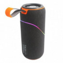 Altavoz Bluetooth Coolsound Rainbow Beat Gris RGB 20W