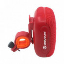 Altavoz Bluetooth Portátil Coolsound Riderbeat Rojo