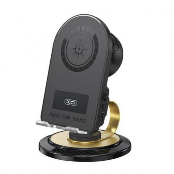 Soporte para Smartphone con Altavoz Bluetooth y Carga Inalámbrica XO F69