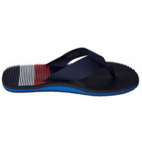 TOMMY HILFIGER - MASSAGE HILFIGER BEACH SANDAL - DW5 - F|FM0FM05462/DW5