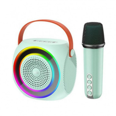 Altavoz Bluetooth Port&aacute;til XO F42 con Micr&oacute;fono y Luces LED RGB 10W