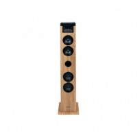 Torre de Sonido BLUETOOTH THOMSON DS122CD 60 Watts Color Madera