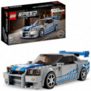 LEGO 76917 Nissan Slyline Gt-r (R34) de 2 Fast 2 Furious