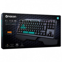 NACON Teclado Mecánico Gaming con Iluminacón Rgb (PCCL-750OMSP)