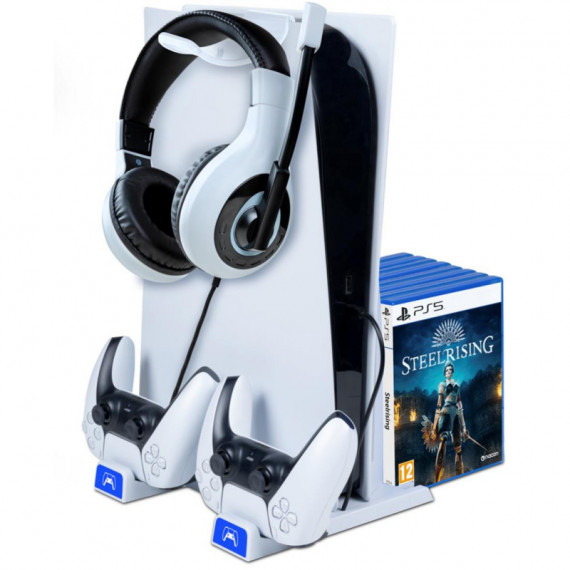 Nacon Soporte con cargador para mandos Playstation 5