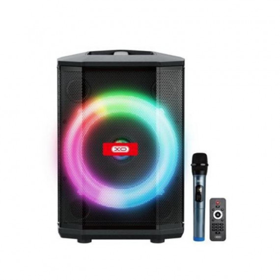 Altavoz Karaoke XO F53 RGB 40W con Micrófono Inalámbrico
