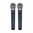 Altavoz Karaoke Portátil Coolsound PartyBox 8 con Micrófonos Inalámbricos