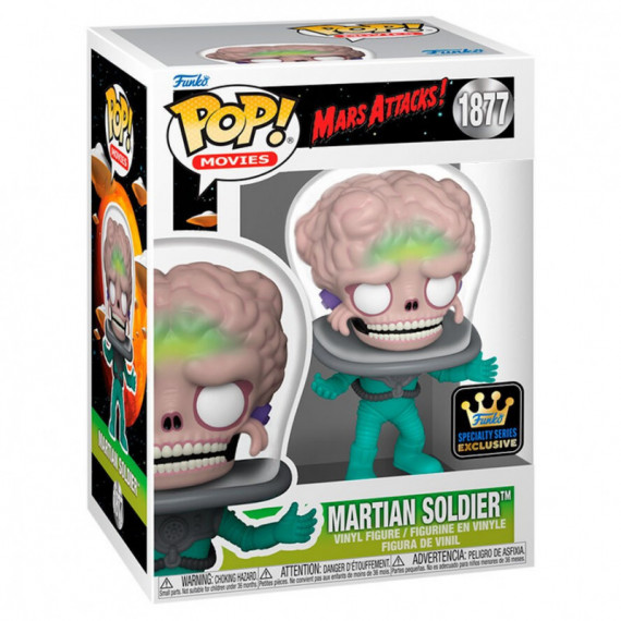 Funko Pop Soldado Marciano Mars Attacks Exclusivo 1877