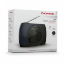 Radio FM Portátil Thomson RT350 Negra