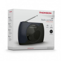 Radio Fm Portátil THOMSON RT350 Negra