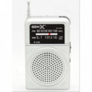 Radio Portátil AM/FM Analógica Gris Gen-X FM-4403