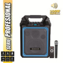 Altavoz Autoamplificado Coolsound PRO200 6.5" 200W con Batería y Micrófono Inalámbrico