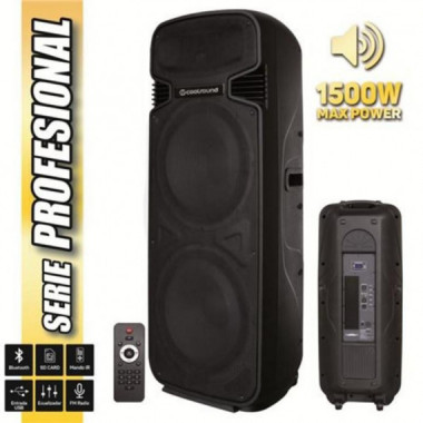 Altavoz Autoamplificado Coolsound PRO500 Serie Pro 2x15" 1500W