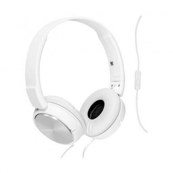 Auricular Diadema Plegable con Micrófono Sony MDR-ZX310AP Blanco