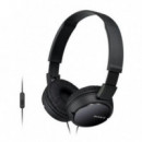 Auriculares de Diadema Sony MDR-ZX110AP con Micrófono Negro