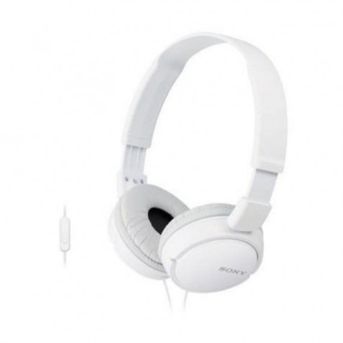 Auricular de Diadema con Micr&oacute;fono Sony MDR-ZX110AP Blanco