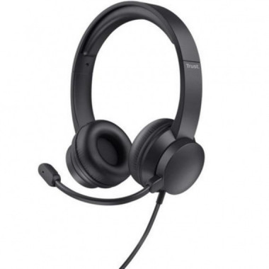 Auriculares con Micr&oacute;fono USB HS-201 Trust
